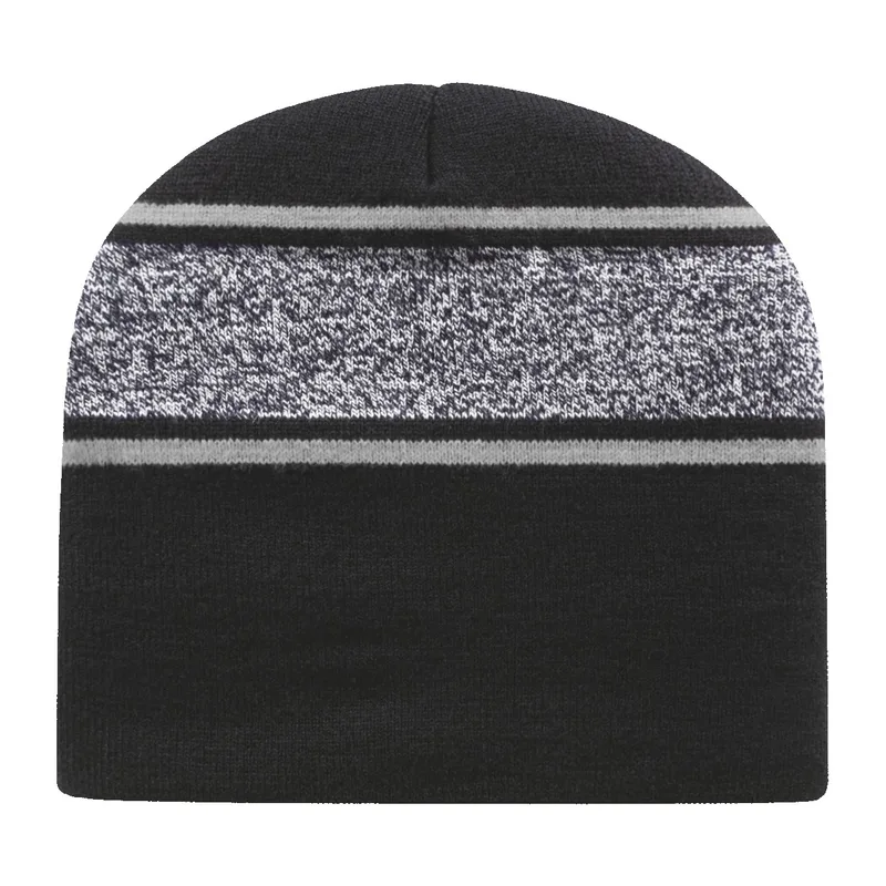 Variegated Striped Beanie view 7