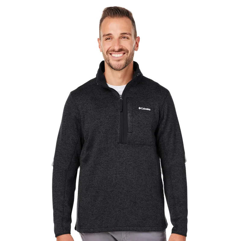 Men's Columbia Sweater Half-Zip Weather view 2