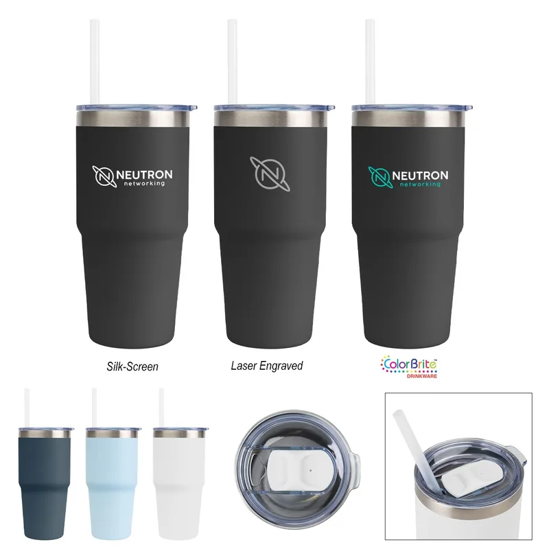 14 Oz. Brea Recycled Stainless Steel Tumbler view 2