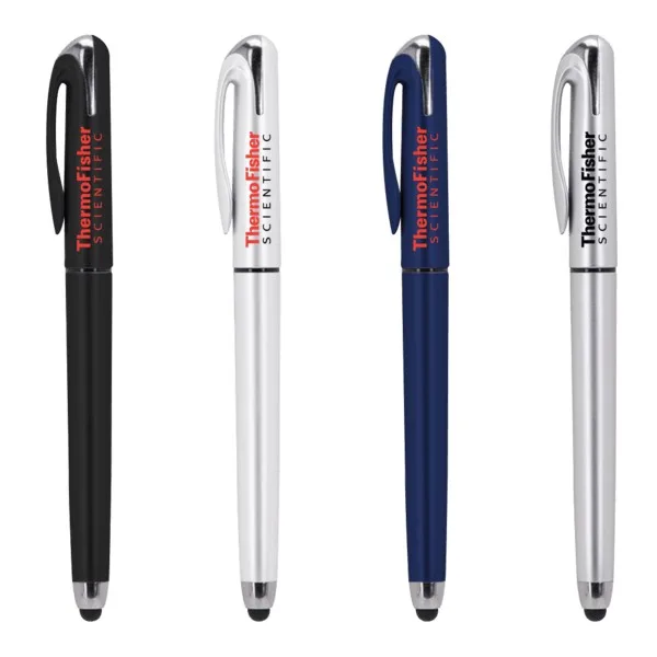 Basecamp River Recycled Plastic Hybrid Writing Pen view 2