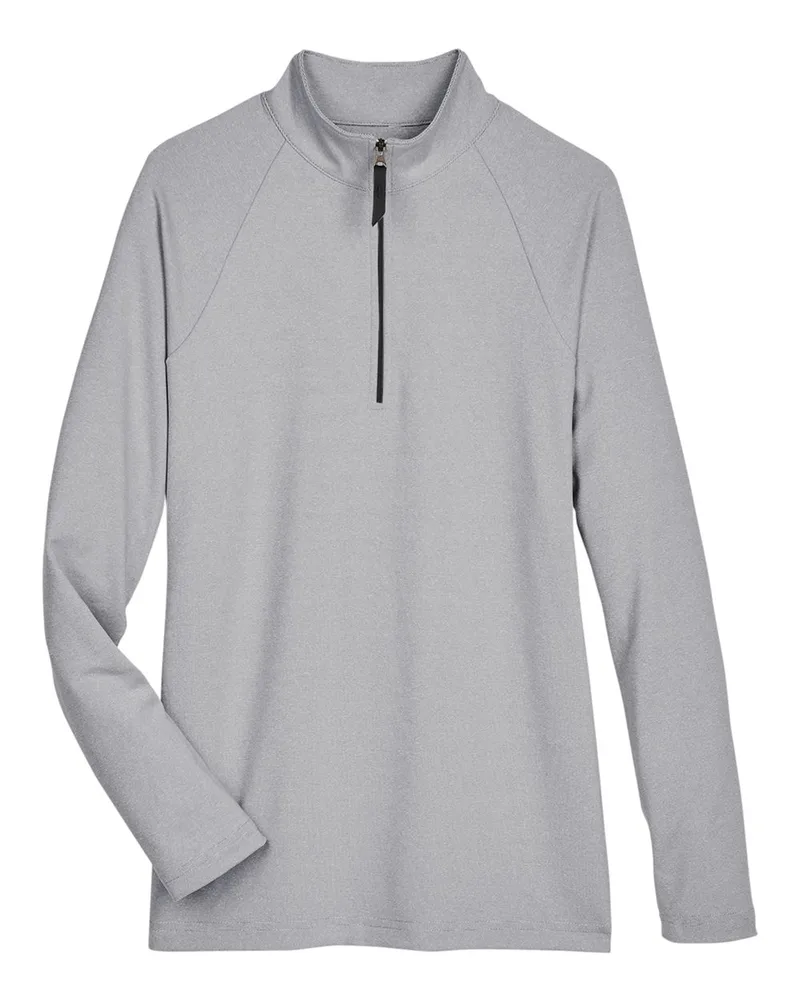 Devon and Jones® Women's CrownLux Performance® Clubhouse Quarter-Zip Pullover Sweater view 7