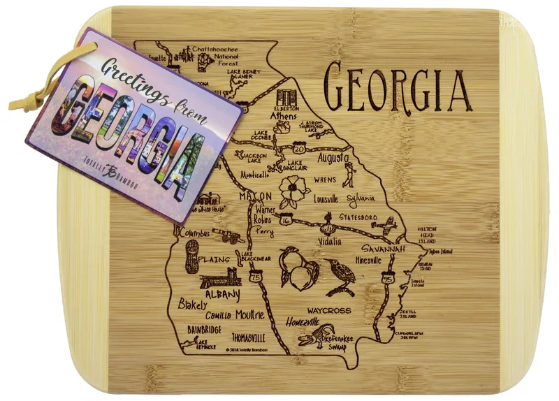 A Slice of Life Georgia Serving & Cutting Board view 2