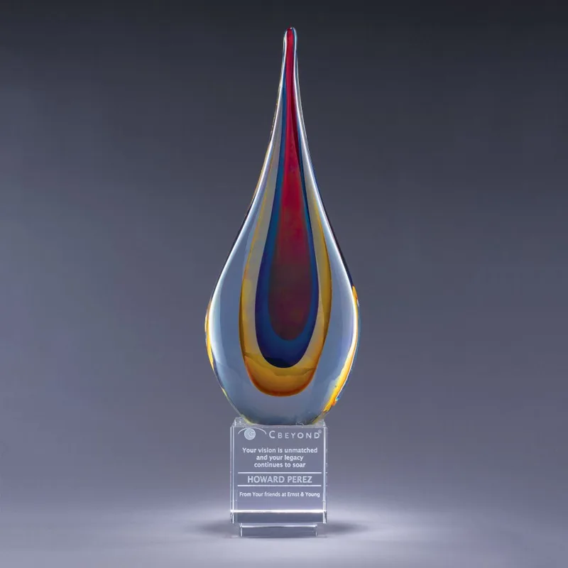 16" Torchier Crystal Award