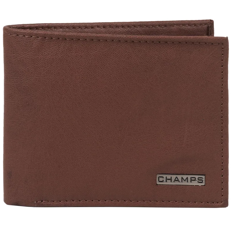 Champs Luggage Black Label Passcase Wallet Size 4.5"X3.5"X