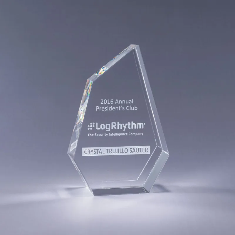 8" Epic Crystal Award