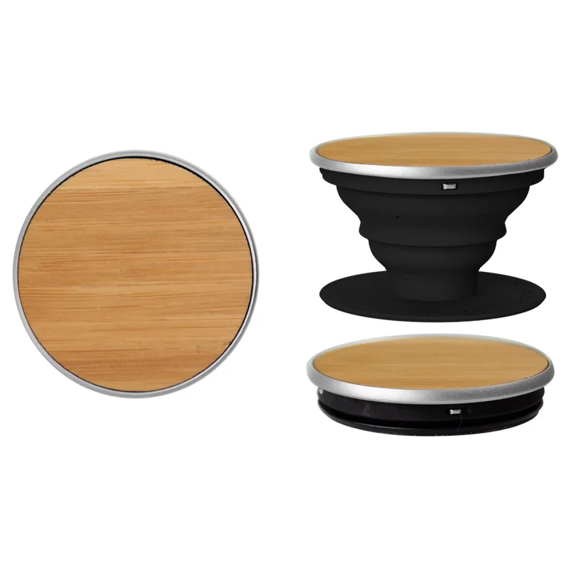 PopSockets® Flex Mount With Pop Wood view 2