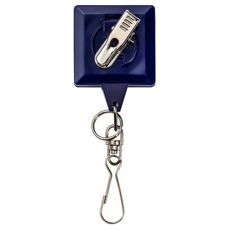 Bamboo Jumbo Square Retractable Badge Reel view 3