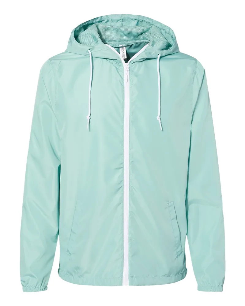 Independent Trading Co.® Men's Lightweight Windbreaker Full-Zip Jacket view 4