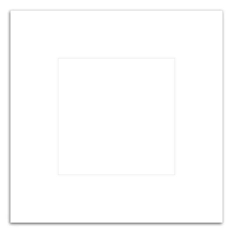 Square Punch Out Picture Frame Magnet view 2