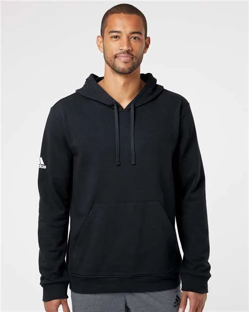 Adidas® Fleece Hooded Sweatshirt