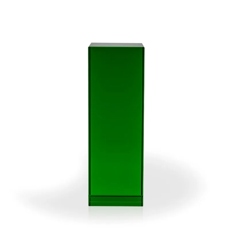 Alexis Green Crystal Column, Large - UV Printed view 2