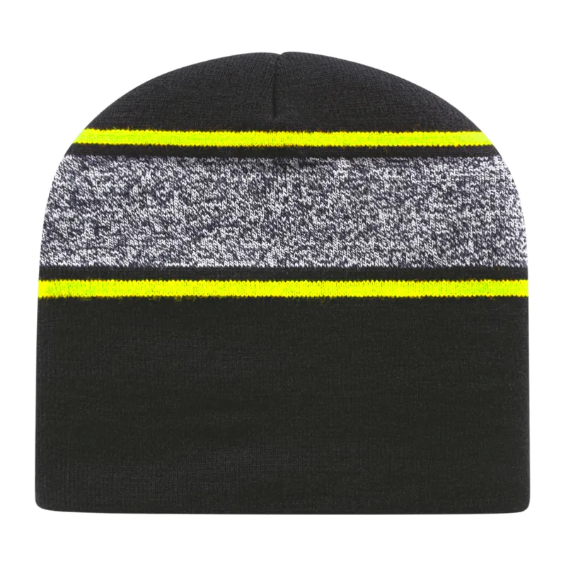 Variegated Striped Beanie view 2