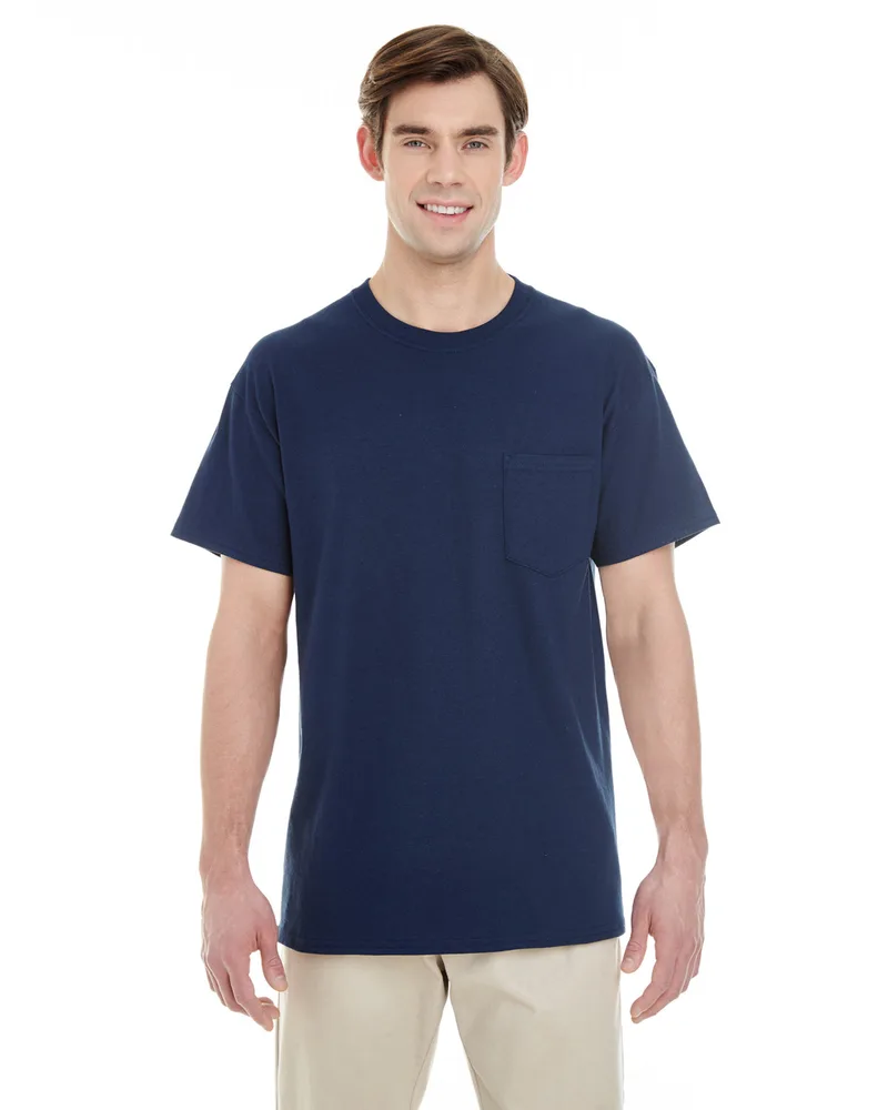 Gildan Unisex Heavy Cotton Pocket T-Shirt view 6