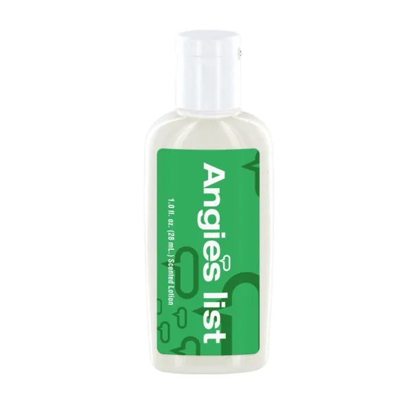 1 oz Lotion in Clear Oval Bottle view 6