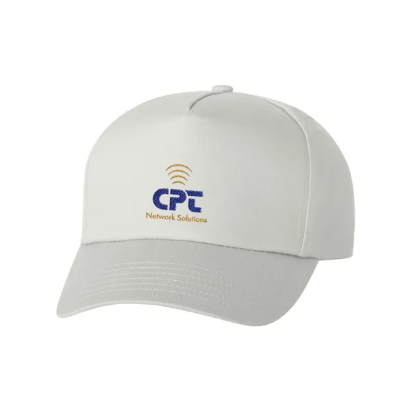 Valucap 8869 Five Panel Twill Cap view 5