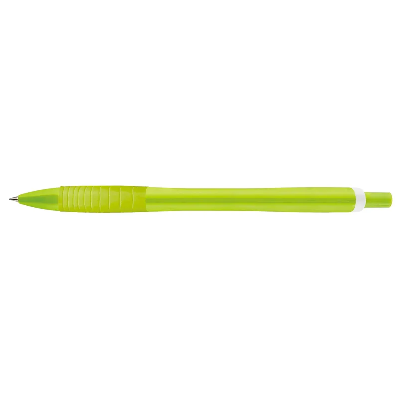 Lime Green/White Blank Back View