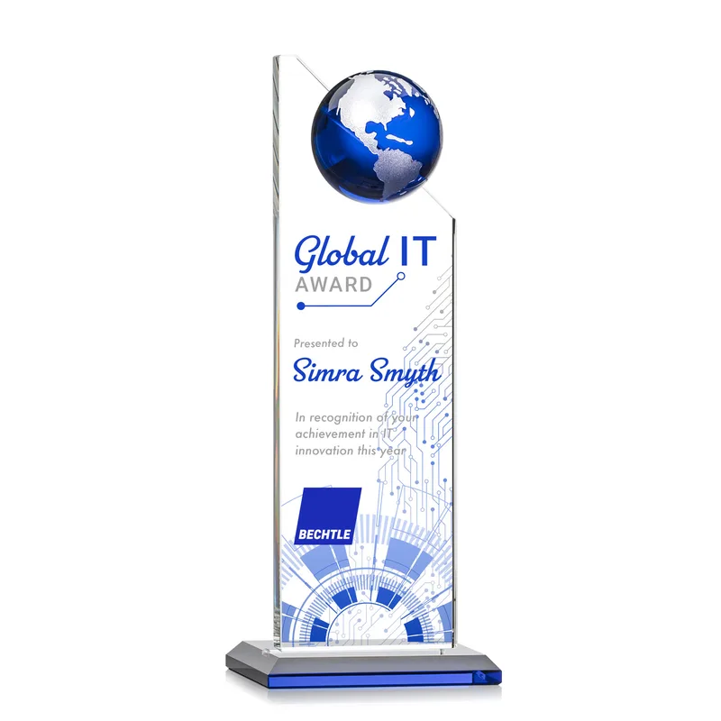 VividPrint™, Blue, Silver, Blue, Silver 4" x 10.5" x 3"