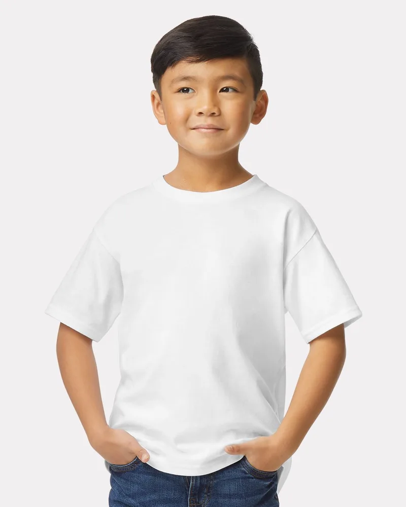 Gildan® Youth Softstyle® Midweight T-Shirt view 2