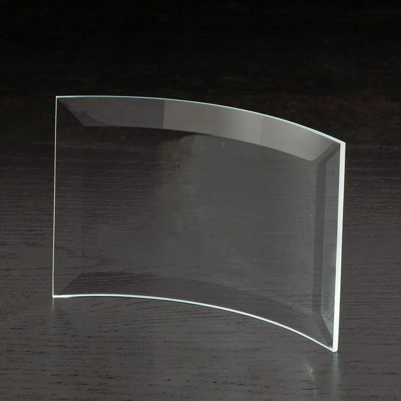 Crescent Small Glass Award view 3