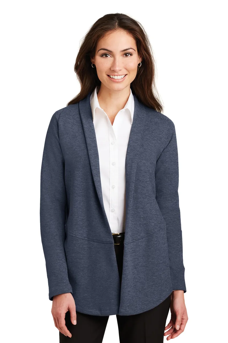 Port Authority® Women's Interlock Cardigan. view 2
