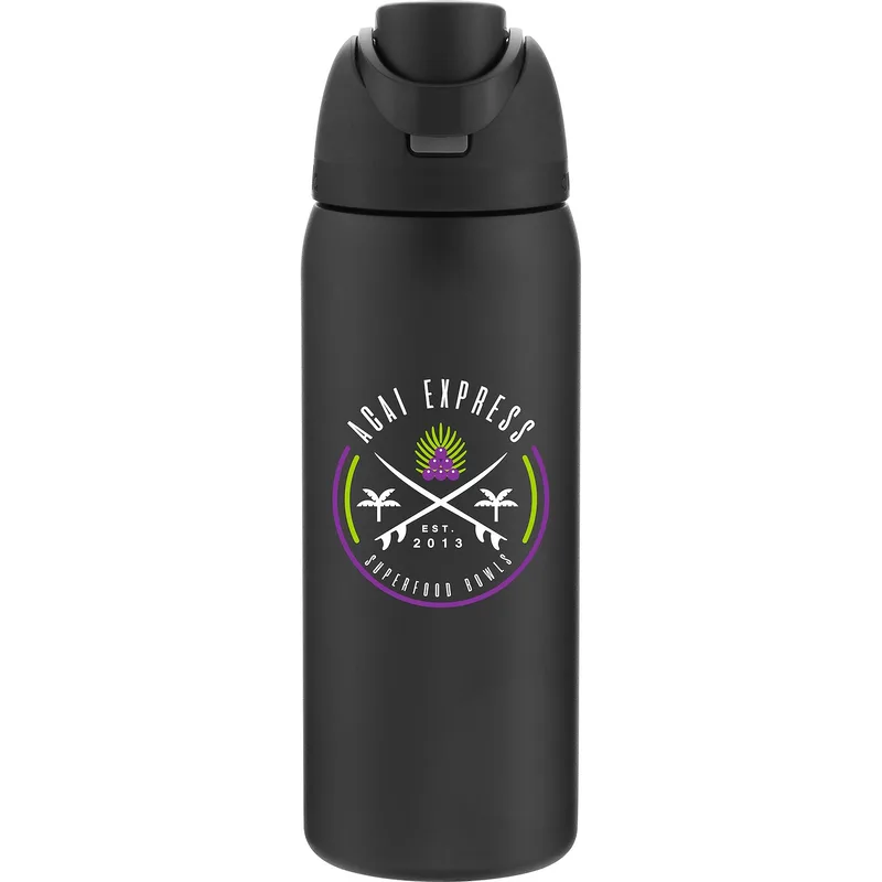 32 oz Owala Freesip Water Bottle (Very Very Dark)