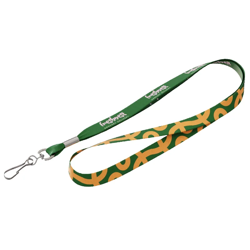 Recycled Polyester Rush Lanyard (36"x½" - Domestically Produced) view 2