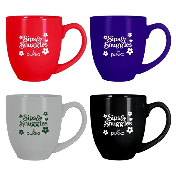 TMA5000C Belmont 16oz Color Bistro Glossy Mug