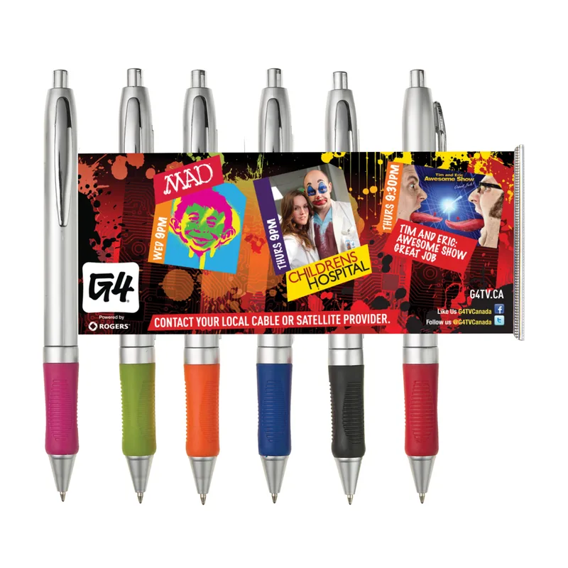 Metal Pull-Out Ad Pen (5-6 Weeks)