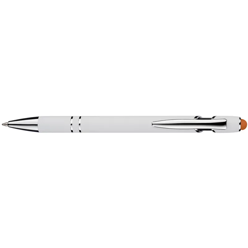 White/Orange Blank Front