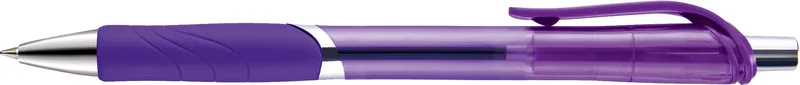 Translucent Purple/Silver Blank Side View