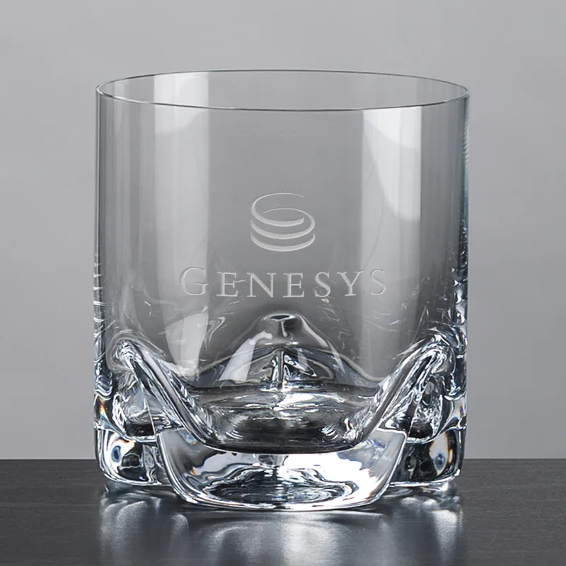 Glass Only, Deep Etch, Double Old Fashioned