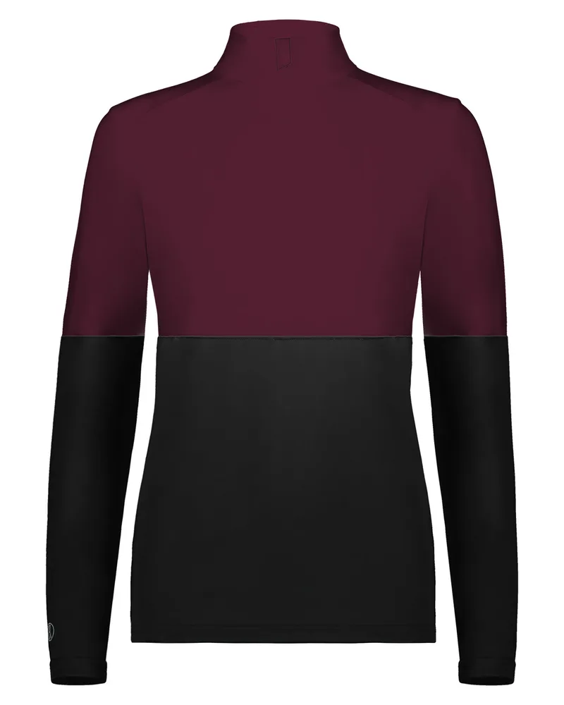 Holloway Ladies' Momentum Team Quarter-Zip Knit view 3