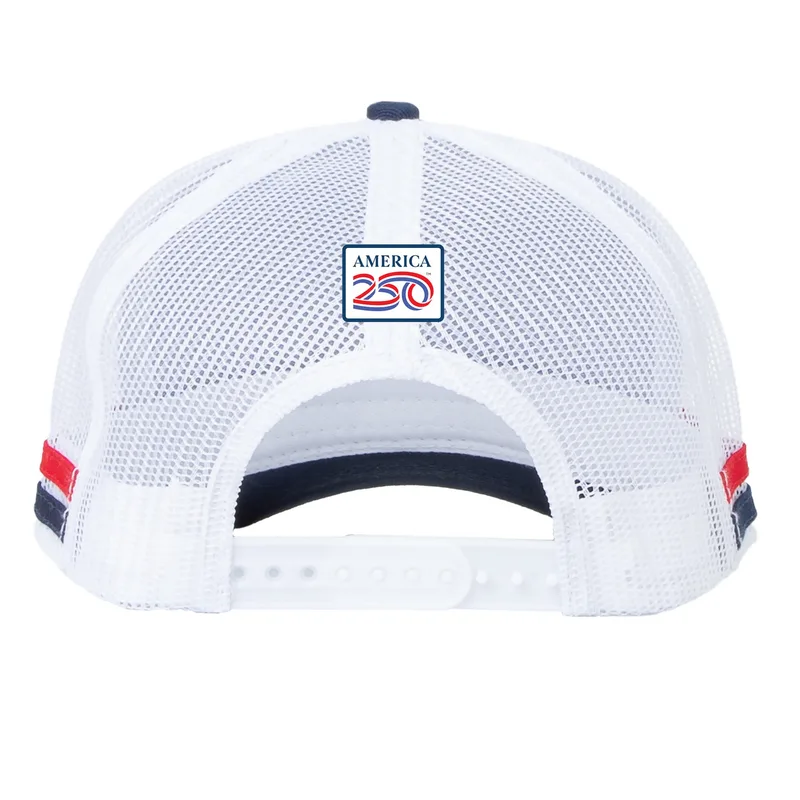 ACE Striped Trucker Hat view 2
