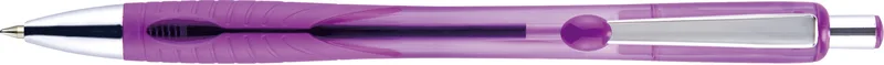 Translucent Purple/Silver Blank Clip View