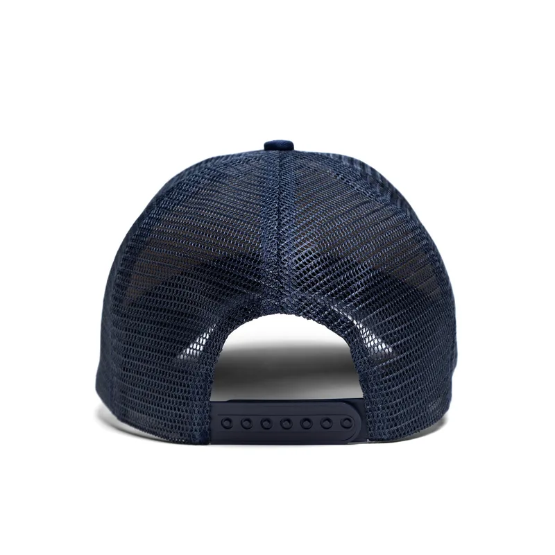 Blue Blank Back