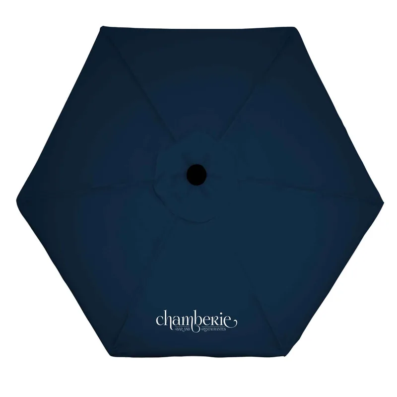 7' Steel Market Umbrella Kit With Valance (1 Imprint) view 4