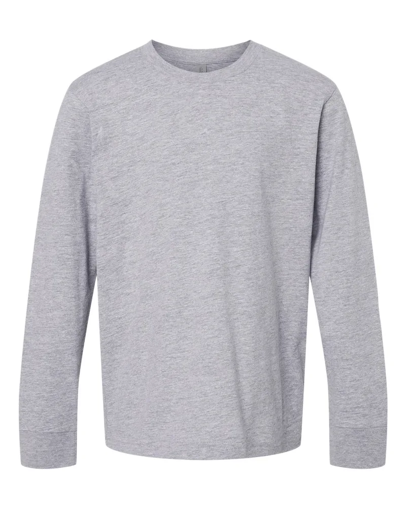 Next Level Apparel® Youth Cotton Long Sleeve T-Shirt view 4