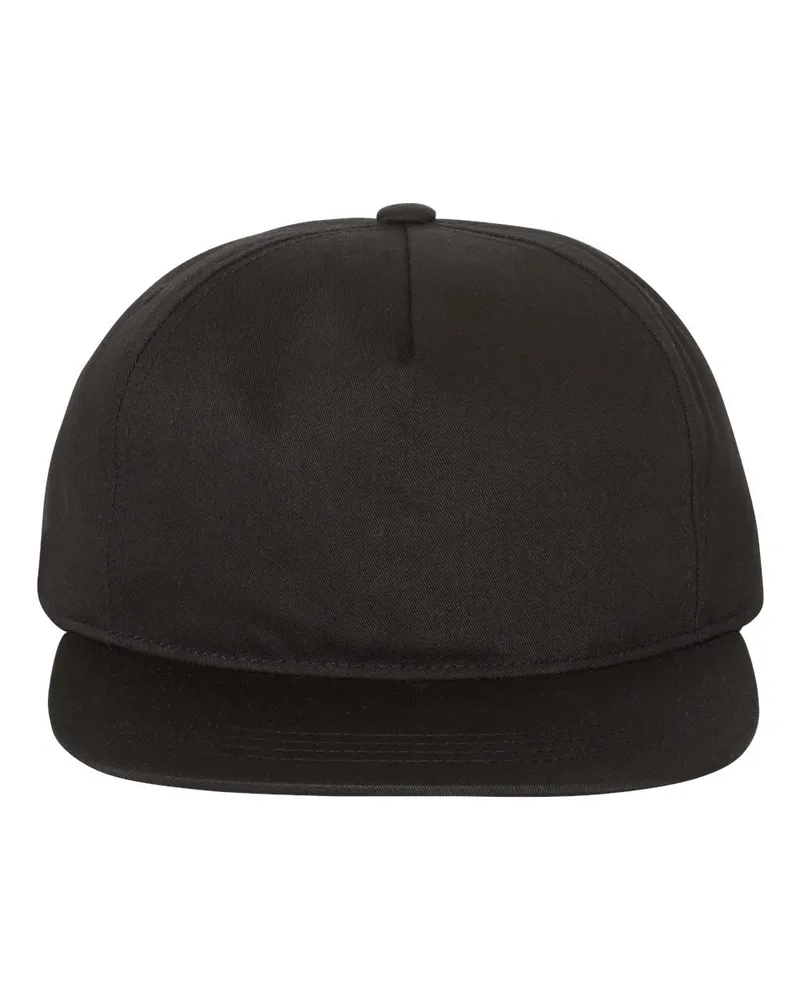 YP Classics™ Lightly-Structured Five-Panel Snapback Cap view 2