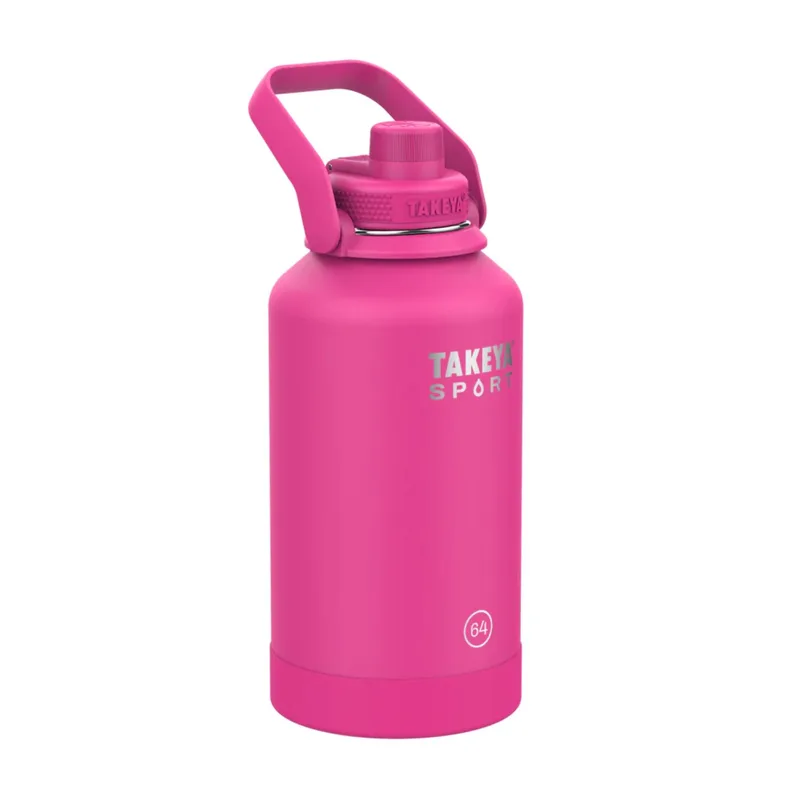 64 oz Takeya® Stainless Steel Insulated Sport Water Bottle w/ Spout Lid view 3