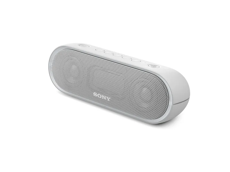 Sony® Water-Resistant Super Bass Portable Party Speaker (White)