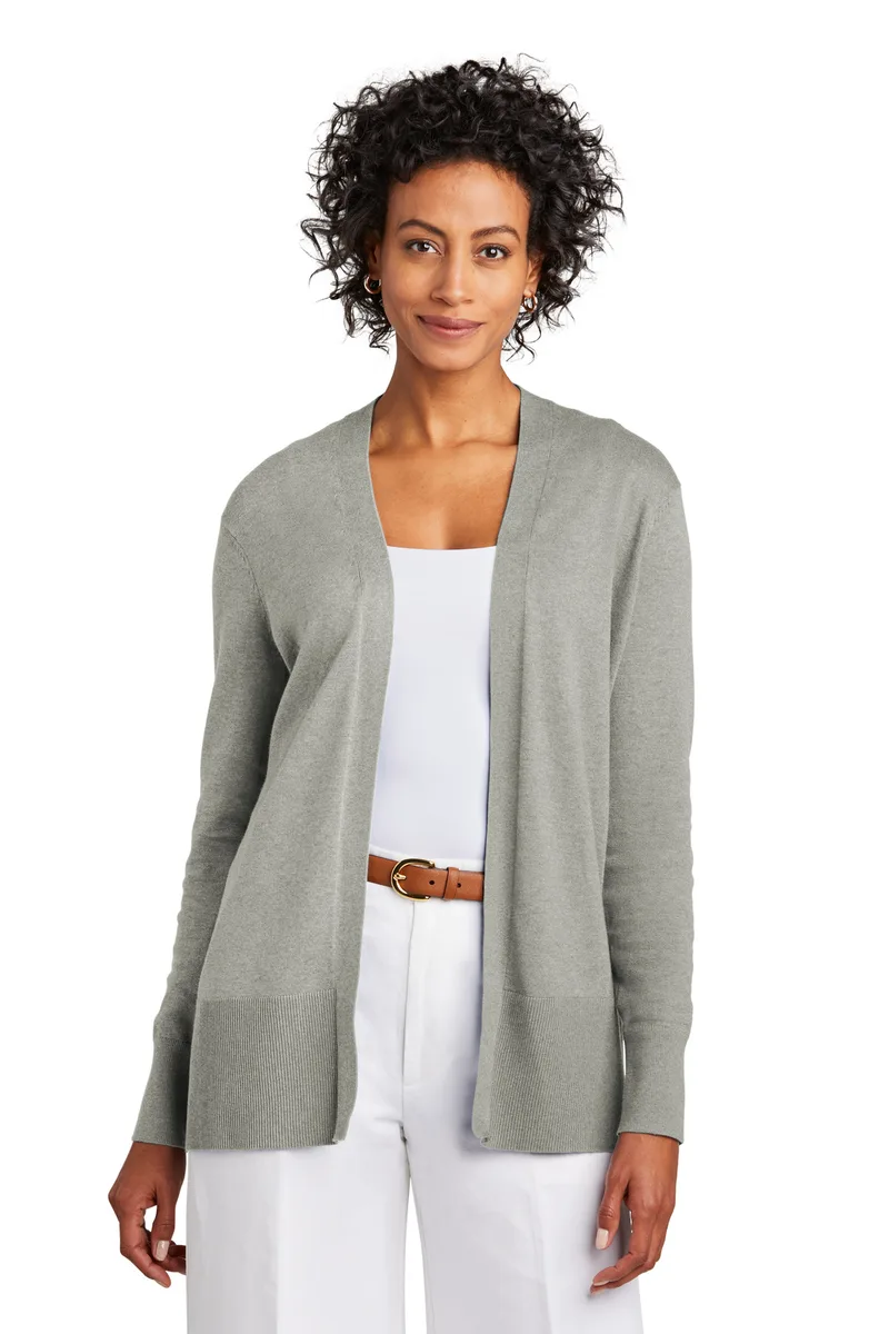Brooks Brothers® Women's Cotton Stretch Long Cardigan Sweater view 2