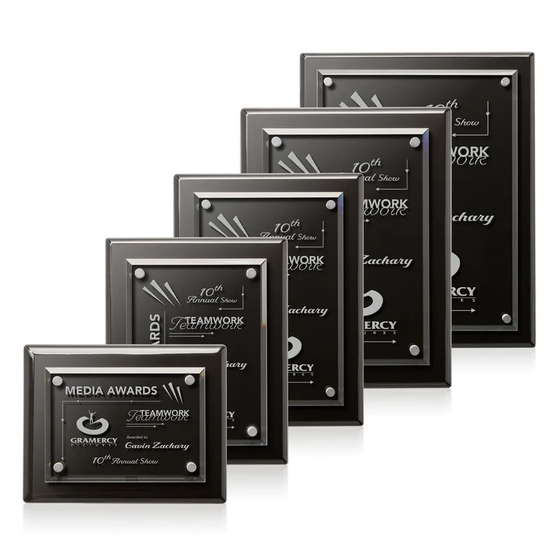 Deep Etch, Black / Silver