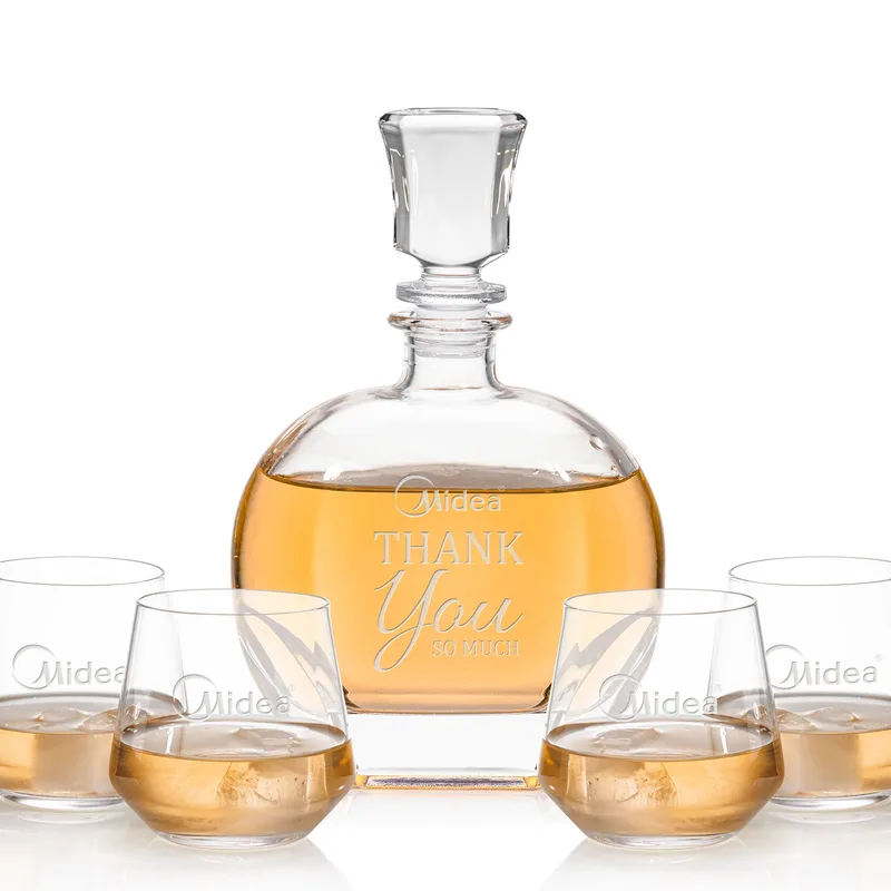 Decanter OTR Set, Tucson Set, Decanter & 4 OTR