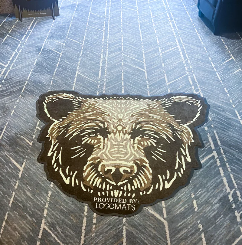 Digiprint™ HD Recycled PET Custom Shapes Logo Mat (4'x4') view 3