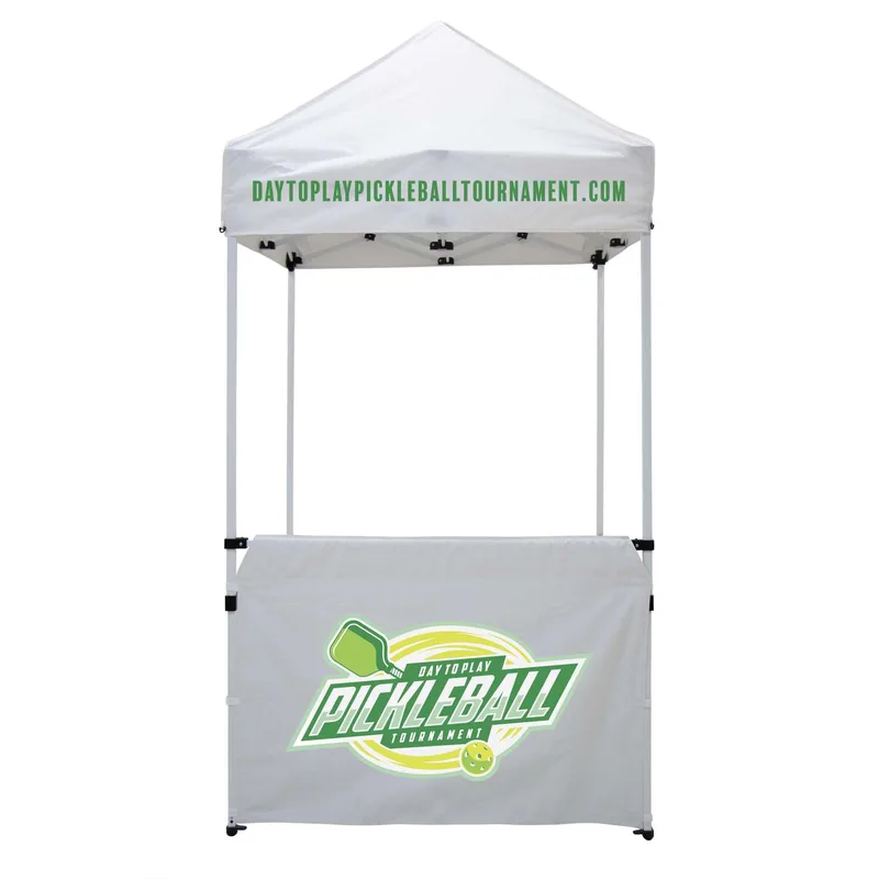 5' Economy Tent Half Wall Kit (Full-Color Imprint) view 2