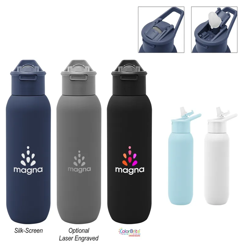 20 Oz. Hydrus Recycled Stainless Steel Bottle view 2