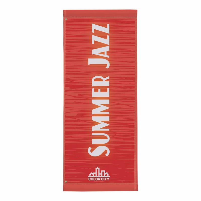 24" x 60" Nylon Boulevard Banner Single-Sided