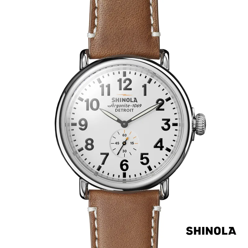 White/Tan, 47mm