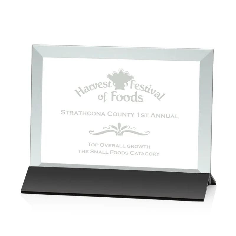 Deep Etch, Horizontal, Jade, Black, 7" x 5"