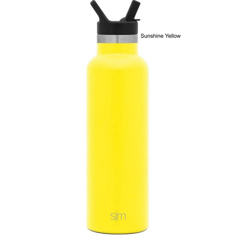 20 oz Simple Modern® Stainless Steel Insulated Ascent Water Bottle w/ Straw Lid view 6